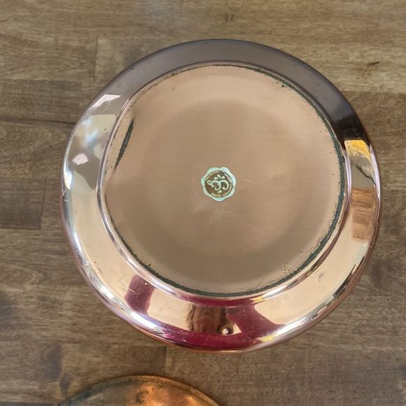 Vintage Coppercraft Guild Copper Lion Handled Ice Bucket - Picture 5 of 12